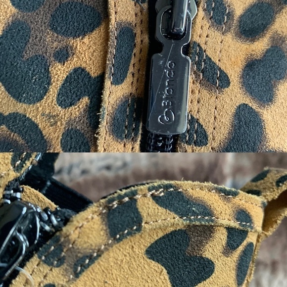 Blondo Georgette Waterproof Leopard Hidden Wedge Sneaker - Picture 9 of 12